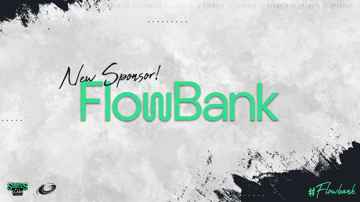 #SwissClash 🏆

Notre premier partenaire, celui sans qui SwissClash ne pourrait avoir lieu, n'est autre que la banque en ligne genevoise @FlowBank_SA 🤩🤩

Plus d'infos sur leur site 👉 bit.ly/FlowBank_MoreT…

Un immense merci à eux 🙏 pour cette super opportunité!

#WeAreOneFBX