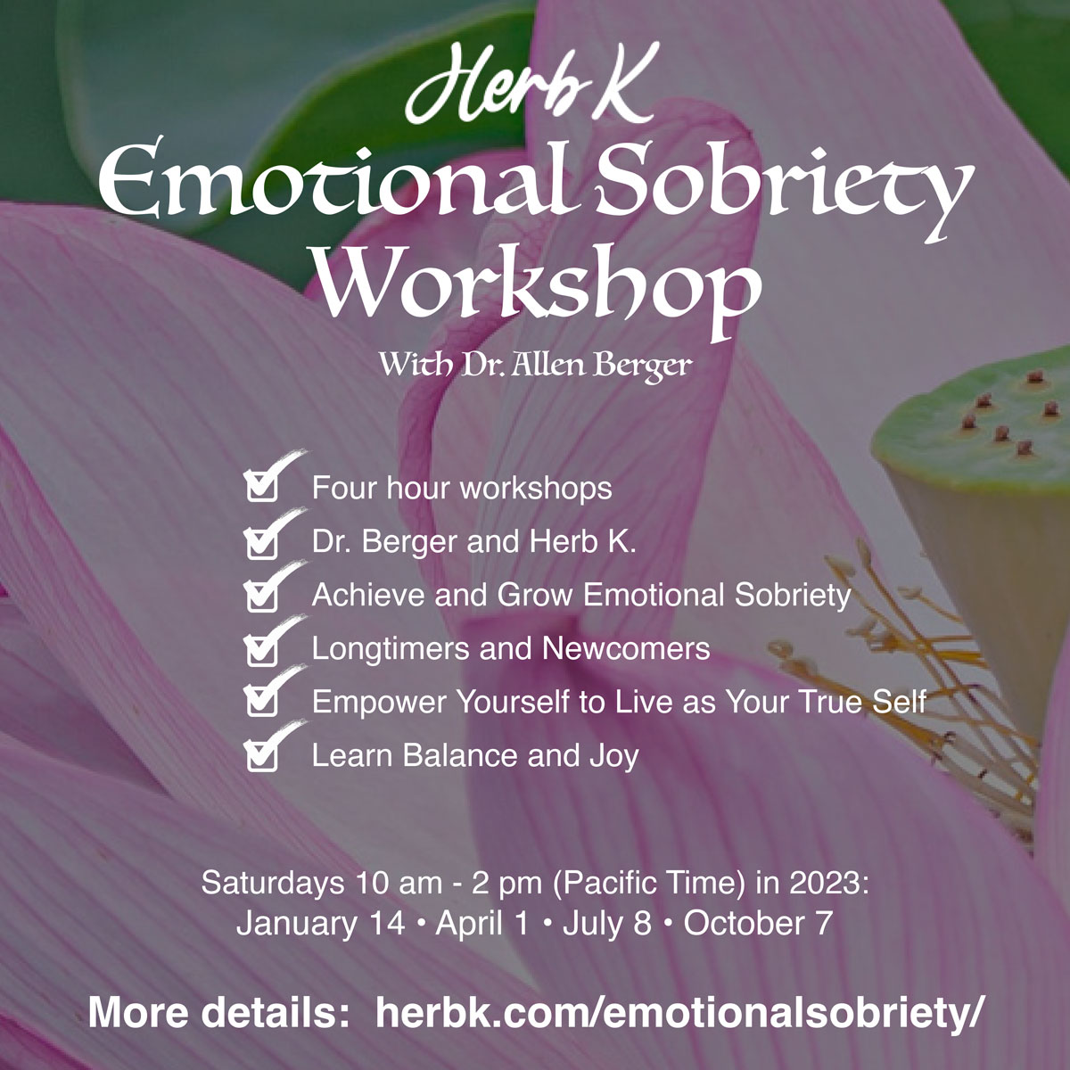 We have an Emotional Sobriety Workshop coming up this Saturday. To register go to: maryjoseph.org/event/quarterl…
<a href="/herbk12Steps/">Herb K.</a>