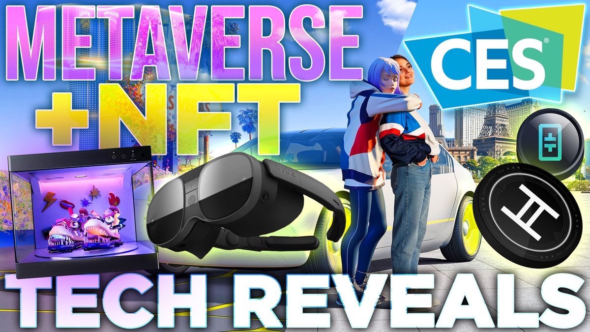 #CES2023 #Metaverse Innovation & Tech Recap w/@TigerWillson 

@TimSweeneyEpic @EpicGames @veve_official #VIVERSE #METAquest

WATCH NOW👉youtube.com/watch?v=FH6p-7…