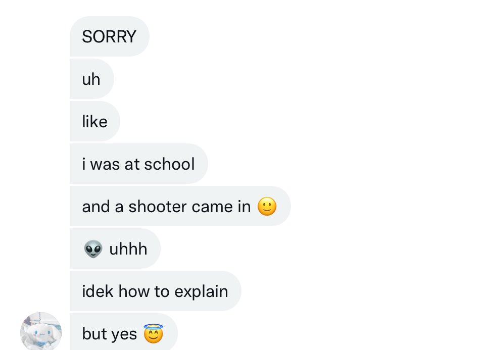 I would be traumatized 

I thought Canadians are nice 😭
I met lots of very nice ones tho