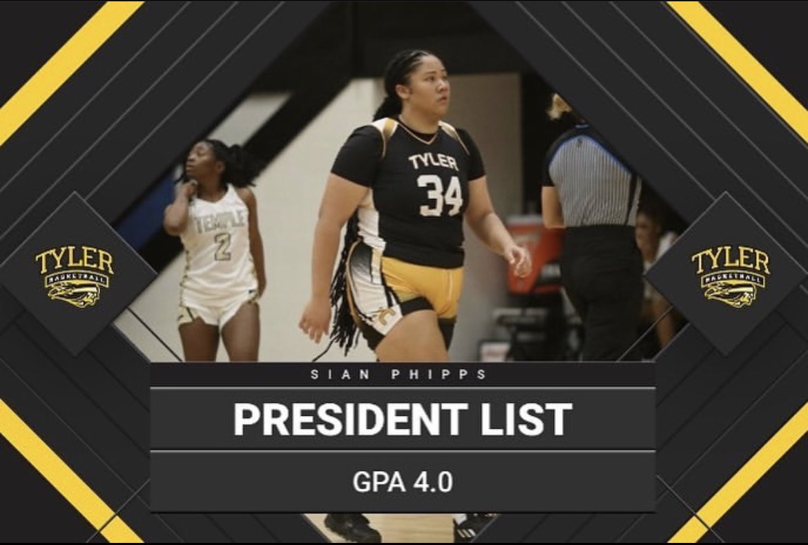 CySpringsGBB's tweet image. Panther Alum @SianPhipps55 continues her academic excellence at the next level. 📚 &amp;amp;🏀!!