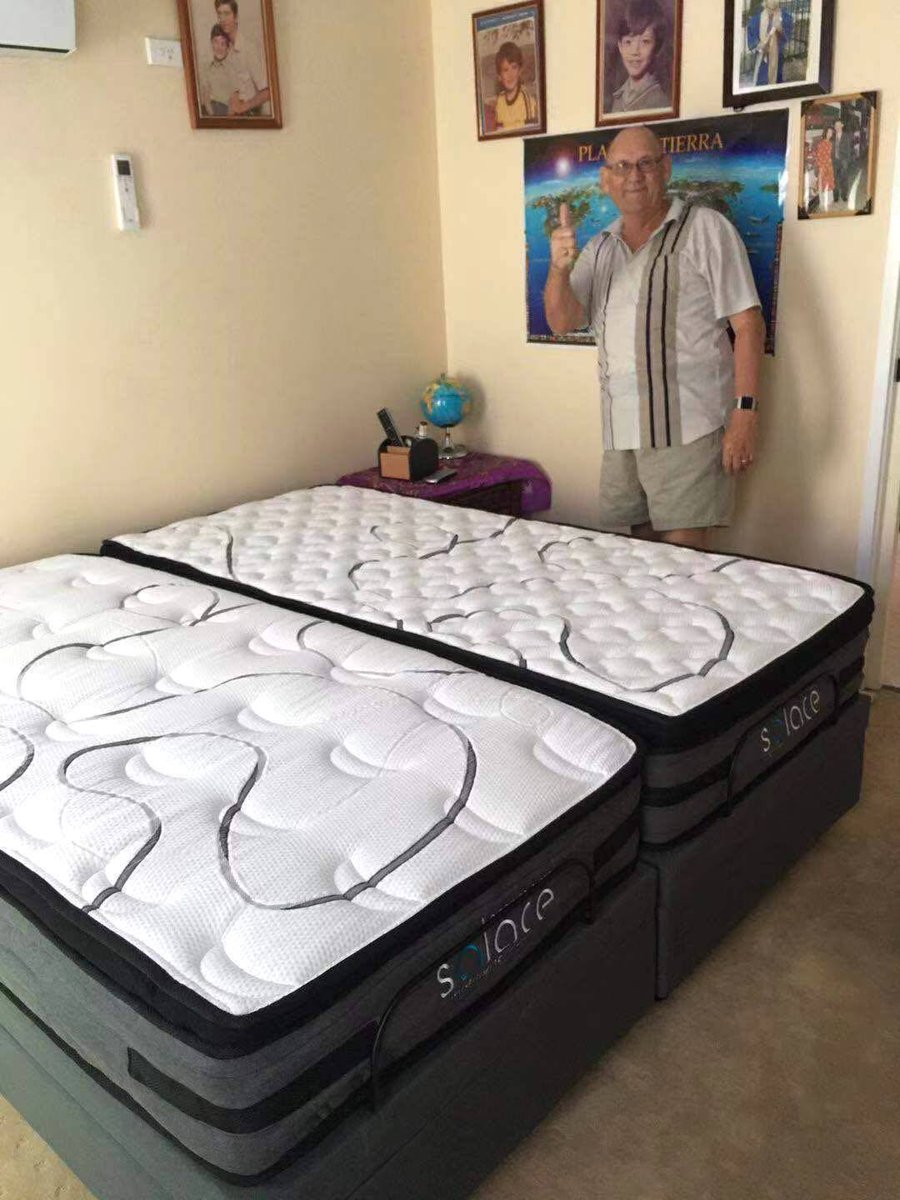 solace_sleep's tweet photo. Feedback from Customer Paul Murdoch

Excellent product, excellent service.

Know more: https://t.co/5xGVLzzIOi
#adjustablebed #electricbed #mattress #solacesleep #agedcare https://t.co/YKsn1iHTZF