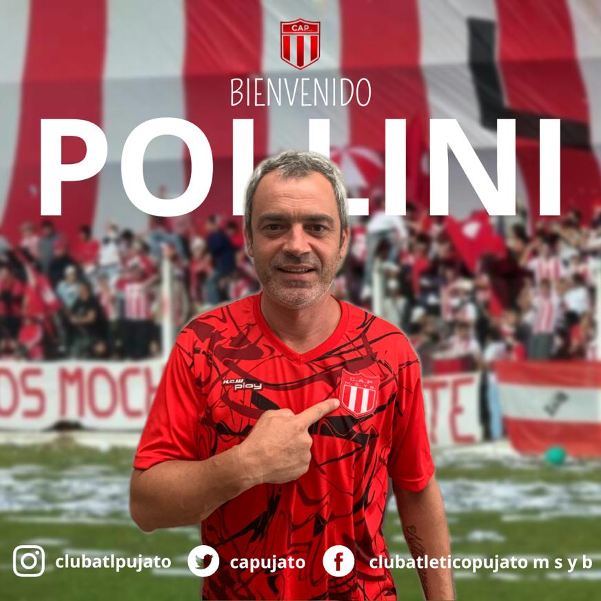 CAPujato's tweet photo. NUEVAMENTE LE DAMOS LA BIENVENIDA A “JUAN CARLOS POLLINI”. 

Un conocido de nuestra institución, será el encargado de dirigir nuestro plantel mayor en un nuevo desafío de la Liga Casildense de fútbol. 

ÉXITOS CARLI 🇦🇹 

LA BUZONETA COMIENZA SU CAMINO Y EL PUEBLO SE ILUSIONA 👏🇦🇹 https://t.co/bK1pJiRYnP