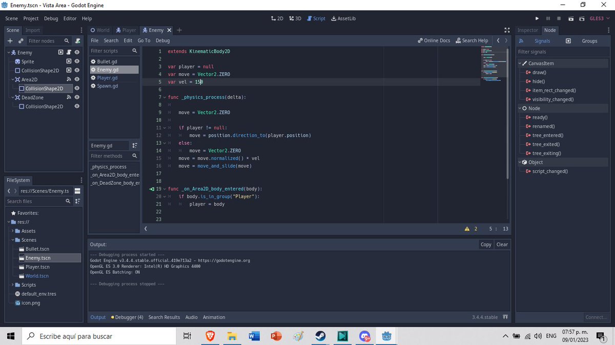 GODOT ES AMOR GODOT ES VIDA.