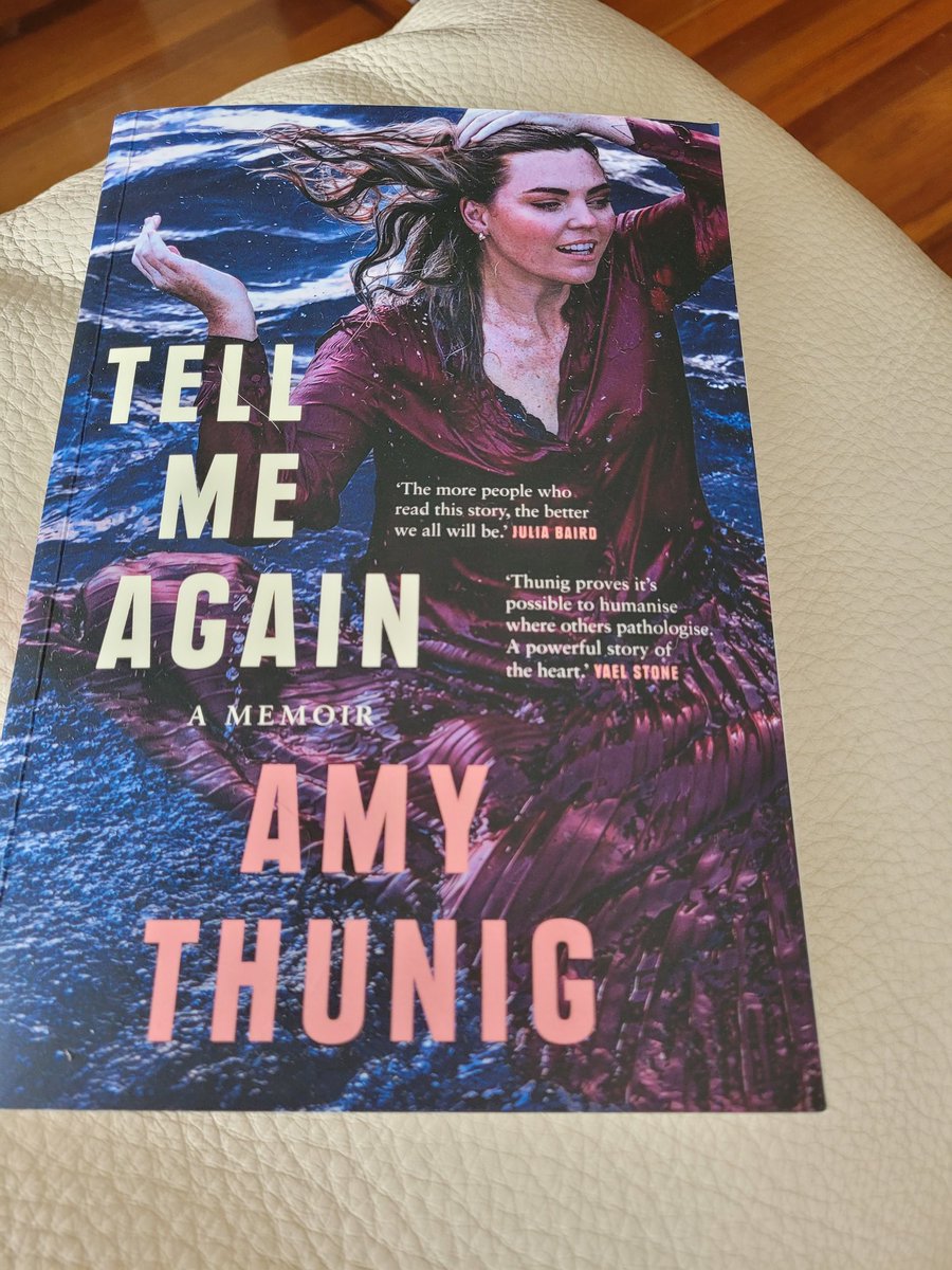 Absolutely appreciating @AmyThunig's memoir! Thank you, you have shared your beautiful, tragic, heart-wrentching &amp; heart-warming stories with grace. A gift to the world, important stories to share. Bravo.