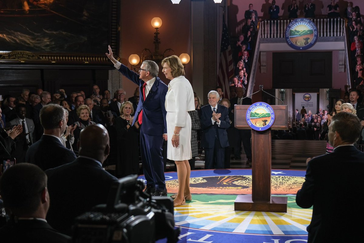 I am honored to serve another four years as First Lady. It was wonderful being surrounded by and celebrating what makes Ohio so great — our faith, family, and friends.