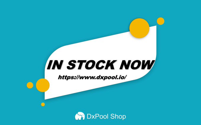 DxPoolShop's tweet photo. 📢 $KDA $CKB $HNS

Happy Tuesday| It's time to Restock⏰
Goldshell New Miners:
KD BOX II &amp; CK BOX II are on sale, Welcome to order👇
https://t.co/naw2K2ckdt https://t.co/ajGxIIAmkj