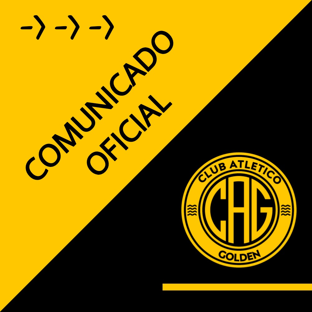 📌 Informamos que el jugador Sayuri no seguirá en el club, el mismo seguirá su carrera en el Club Atlético Chaper.

📌 También, el volante Mercury irá a préstamo hasta final de temporada al C.D Splinter.

#DaleGolden💛🖤