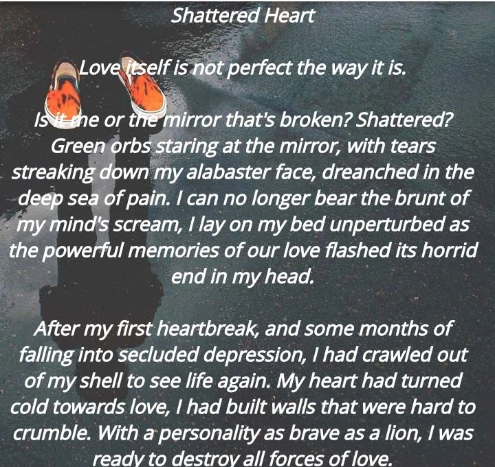 _phenomenal00's tweet photo. Story of the week.
Title: Shattered Heart
#skylinearthub
#acechallenge
##SAHPROMPTS

#WritingCommunity https://t.co/Vm0qL55ZAH