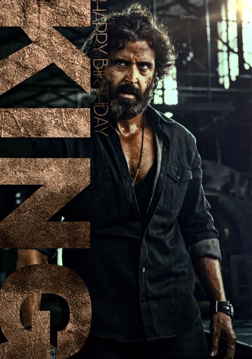 Mad_MaXX_2's tweet image. Happy Birthday Hrithik!
Bollywood has a lot of excellent actors but you’re the BEST.💥
Fvt actor in Bollywood ✨
@iHrithik #HappyBirthdayHrithikRoshan #Krish4