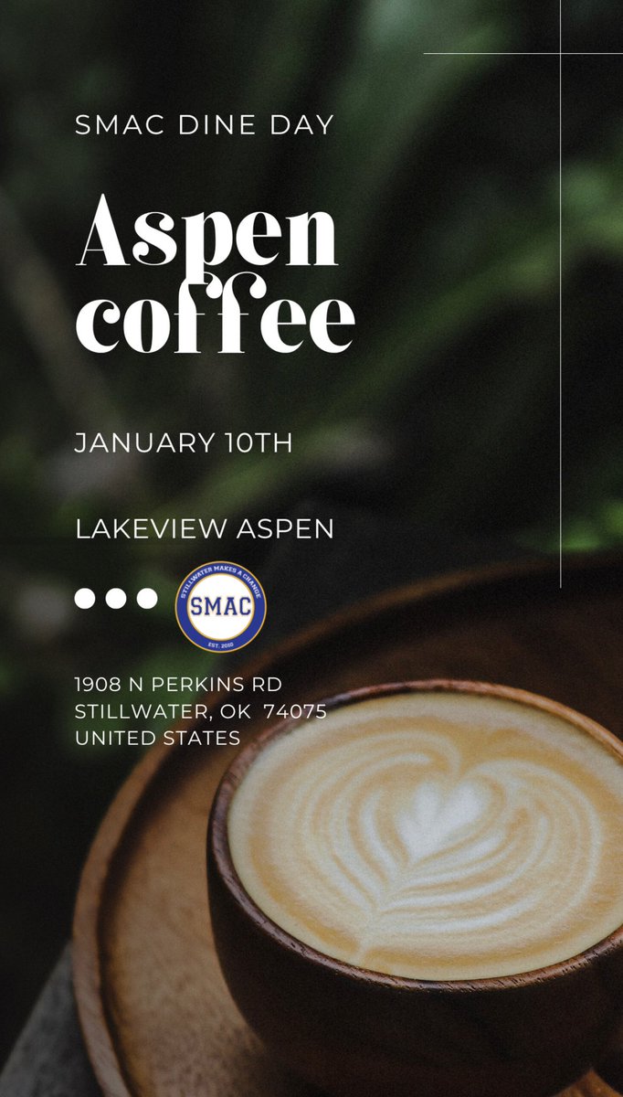 Stop by <a href="/aspencoffeeco/">Aspen Coffee Company</a> in Lakeview Pointe any time Tuesday for a bite to eat or a pick me up! Proceeds will be donated to Kickin’ Childhood Hunger.