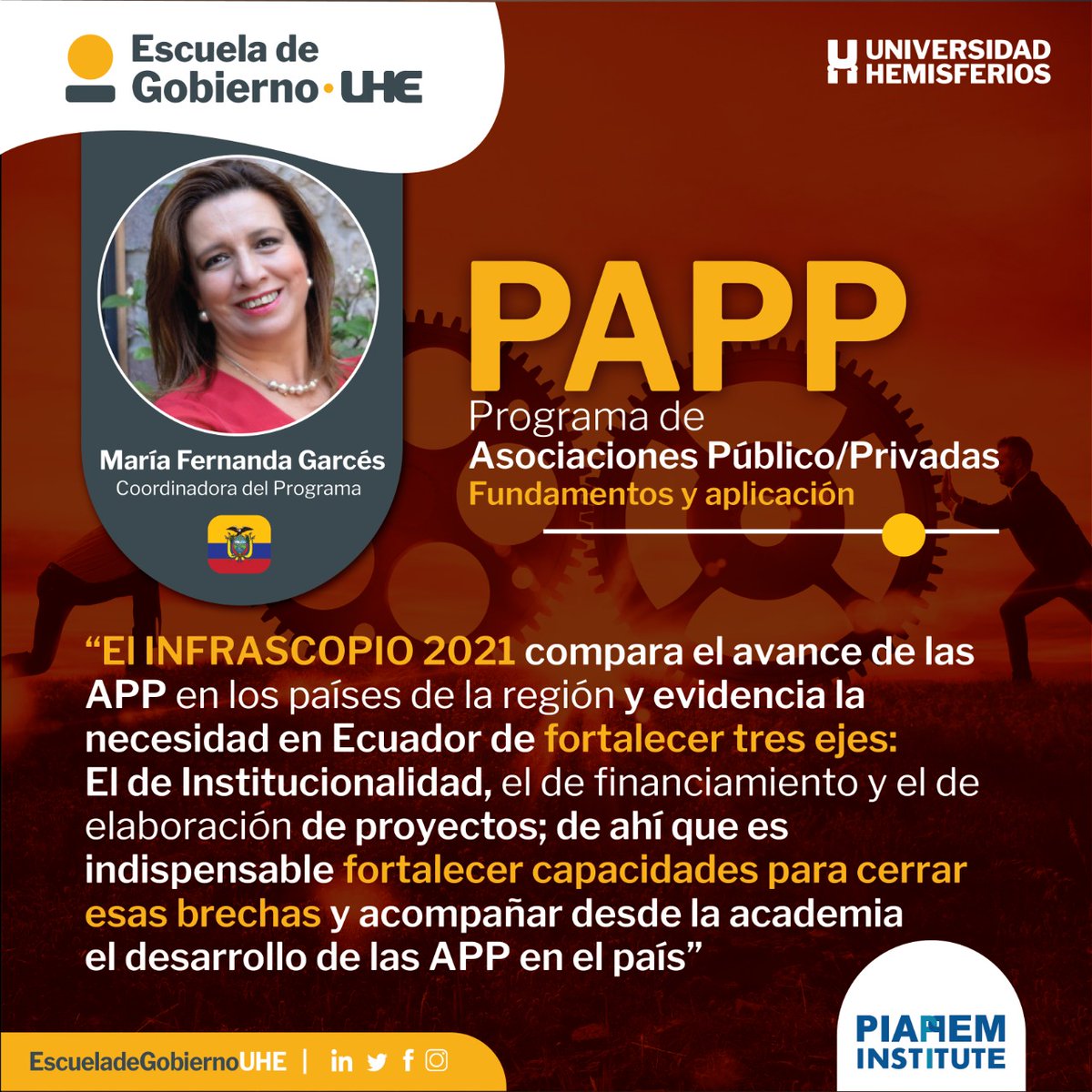 escuelagob_UHE's tweet photo. El día de hoy iniciamos la última semana del #PAPP, continuamos con los temas relacionados con el contenido de los contratos #APP con nuestra docente @MariaFernandaGarces.
#EcuadorEnDesarrollo
#AppEcuador https://t.co/2yzZFiKhg7