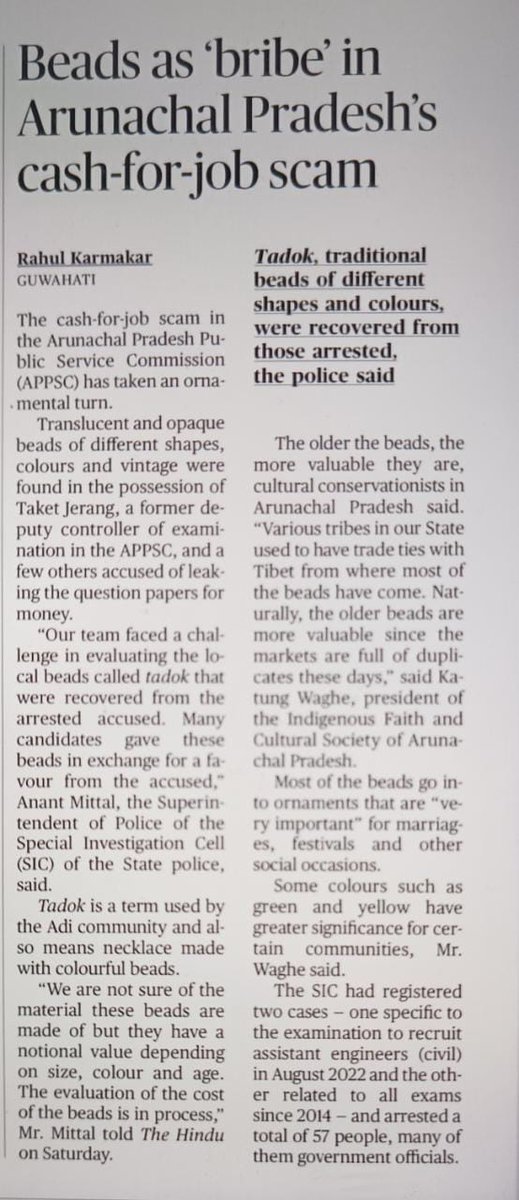Real_Riba's tweet photo. #Arunachal_paper_scam
#AAPSC_SCAM
#AAPSC_PAPER_LEAKEAGE
#NULL_VOID
@arunachaltimes_
@the_hindu
@ndtv
@SCofInd
@DgpPradesh
@ravishndtv
@KirenRijiju
@PMOIndia
@PemaKhanduBJP
@ArvindKejriwal
Arunachal pradesh public service commission paper leakage, culprits be caught https://t.co/ycTzU9hF1x