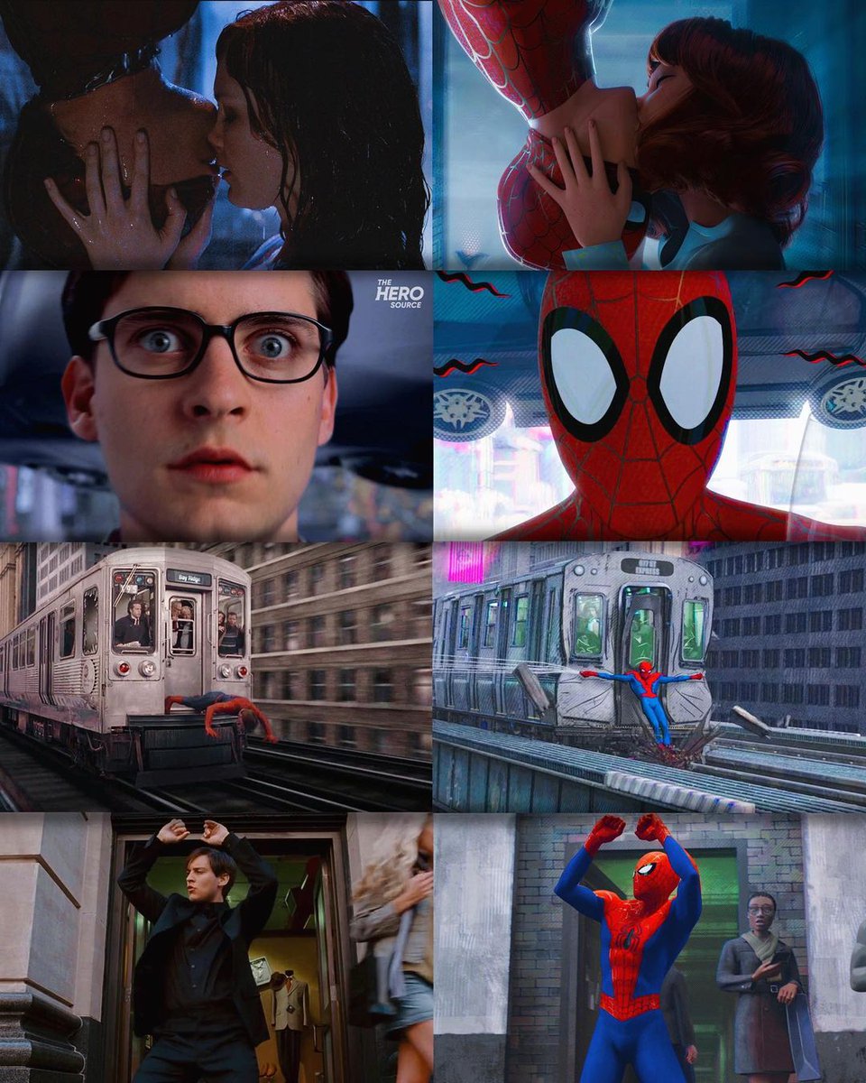 MarvelMultive's tweet photo. (via theherosource) #SpiderManAcrossTheSpiderVerse #SpiderMan #acrossthespiderverse https://t.co/MDROoC12KM