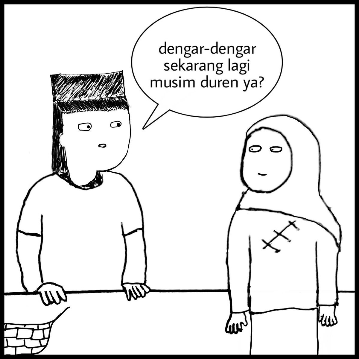 RembukanC's tweet photo. Dasar, pendii pendi 😌😌😌

#komikRembukan #komik #komikselasa #durian #rembukandotkom https://t.co/LkVyT96x1j