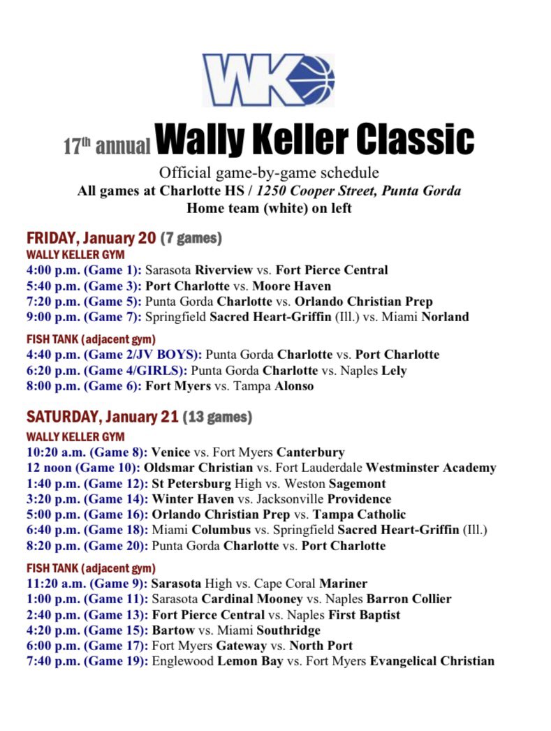 Next Weekend!!!!