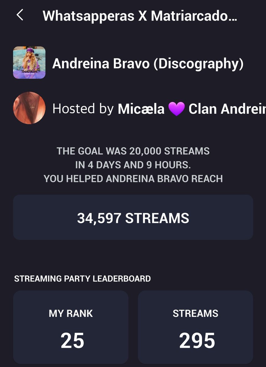 ClanAndreina's tweet photo. @ElsiCastillo13 @andreinabravo11 @Silvia29556847 Terminando streaming de 4 dΓas π₯³π₯³π₯³
#Whatsapperas
ANDREINA PREMIO LO NUESTRO
#TeamAndreina π https://t.co/cAea90PEMI