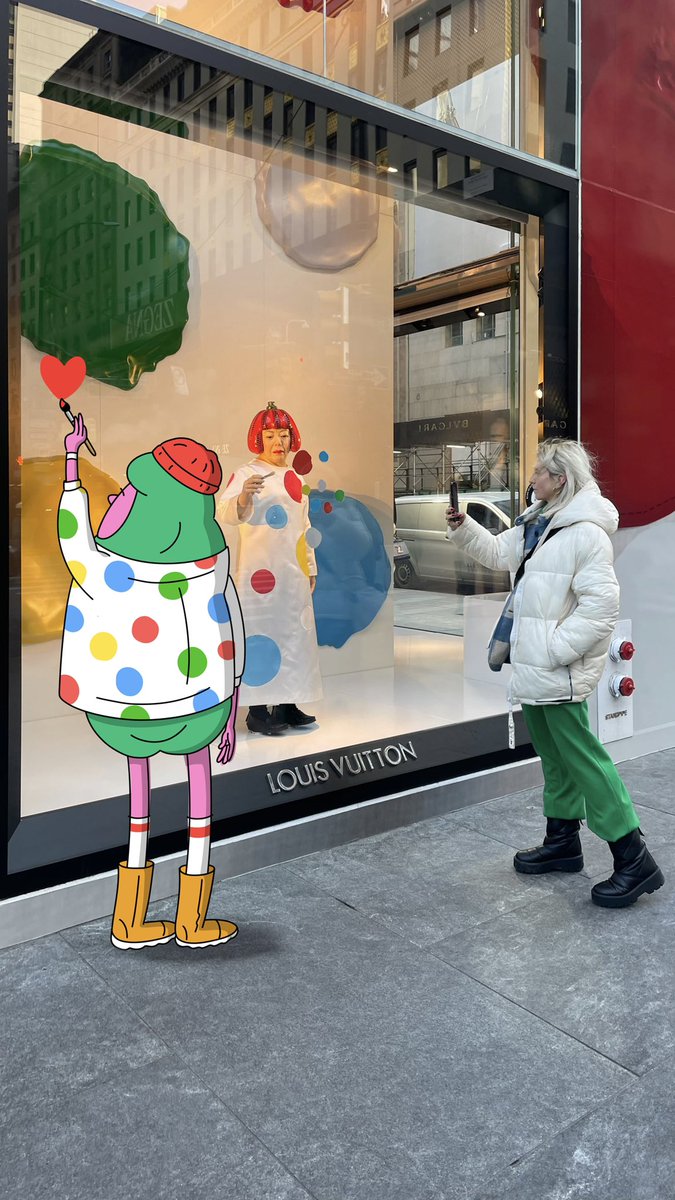 mrcloudyishere's tweet photo. I love Brands collaborations with Artists - it's like a breath of fresh air.
-
#nft #NFTCommunity #NFTartists #LouisVuitton #YayoiKusama https://t.co/G7GrNMG8R3