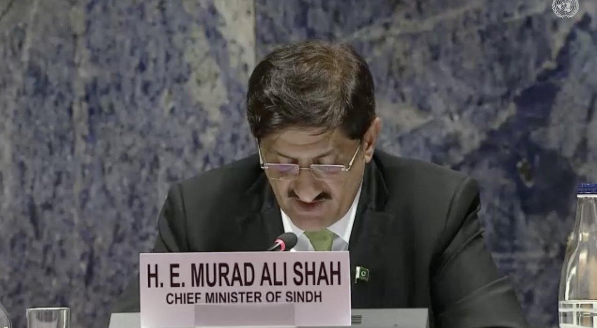 Sindh People's Housing For Flood Affectees (@sphfofficial) on Twitter photo In his keynote speech at Intl' Conference on Climate Resilient🇵🇰, <a href="/CM_Sindh/">Syed Murad Ali Shah</a>, <a href="/MuradAliShahPPP/">Murad Ali Shah</a> discussed the key points to move #TowardsClimateResilientSindh:
🔵Revive Agriculture & Livelihood
🔵Long term & low-cost resilient houses
🔵Rehabilitate health & education facilities In his keynote speech at Intl' Conference on Climate Resilient🇵🇰, <a href="/CM_Sindh/">Syed Murad Ali Shah</a>, <a href="/MuradAliShahPPP/">Murad Ali Shah</a> discussed the key points to move #TowardsClimateResilientSindh:
🔵Revive Agriculture & Livelihood
🔵Long term & low-cost resilient houses
🔵Rehabilitate health & education facilities