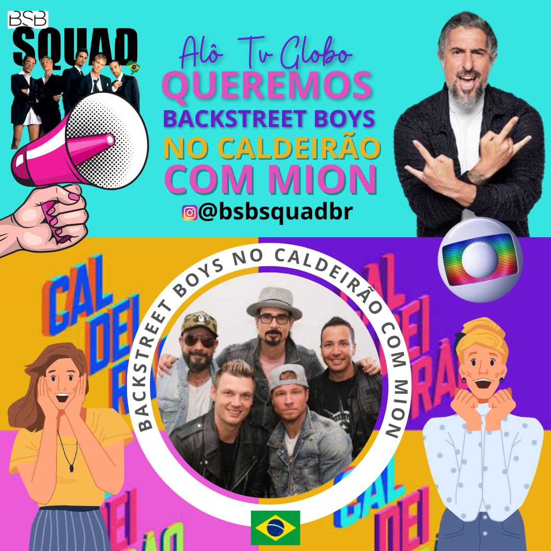 bsbsquadbr's tweet photo. Que comecem os jogos! Queremos @backstreetboys no programa do @marcosmion @caldeiraoglobo!! 

Guys, please! Brazil loves you! @nickcarter @howied @brian_littrell @aj_mclean @kevinrichardson #bsbnomion #backstreetboys #bsbsquadbr https://t.co/bbFPHxkvGp
