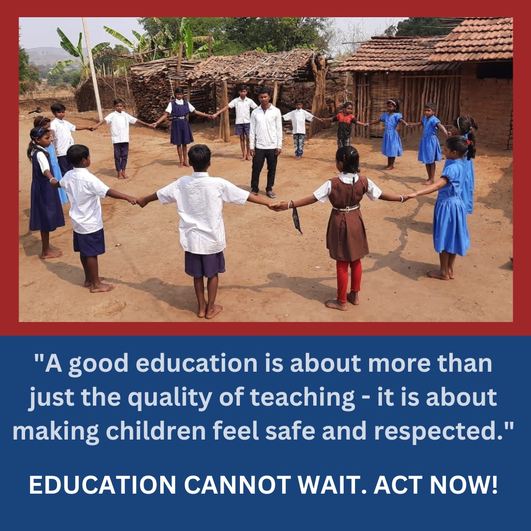 JjmMayurbhanj's tweet image. All children deserve the best environment conducive to their learning and growth. 

Education cannot wait. Act Now!

#learningrecovery #bridgethegap #educationcannotwait #grassrootnarratives
#schoolinfrastructure #rte #educationmatters