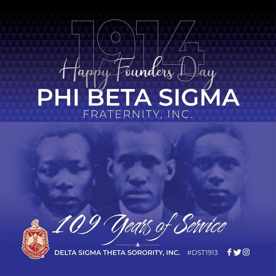 Denver Deltas (@denverdeltas) on Twitter photo Delta Sigma Theta Sorority, Inc. congratulates the purposeful, benevolent, and successful men of Phi Beta Sigma Fraternity, Inc. on 109 years of service! <a href="/pbs_1914/">Phi Beta Sigma</a>
#PBS1914 Delta Sigma Theta Sorority, Inc. congratulates the purposeful, benevolent, and successful men of Phi Beta Sigma Fraternity, Inc. on 109 years of service! <a href="/pbs_1914/">Phi Beta Sigma</a>
#PBS1914