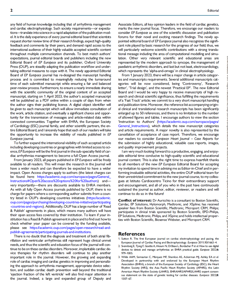 EuropaceEiC's tweet photo. #EPeeps

I am really proud to announce the new #Europace editorial board!

An amazing team of experts committed to high-quality #science &amp; #education!
👉https://t.co/2HkVRiAqbu

📕The #Editorial: https://t.co/oAzHCLs6Ri

@ESC_Journals https://t.co/kbqVPBuJhK