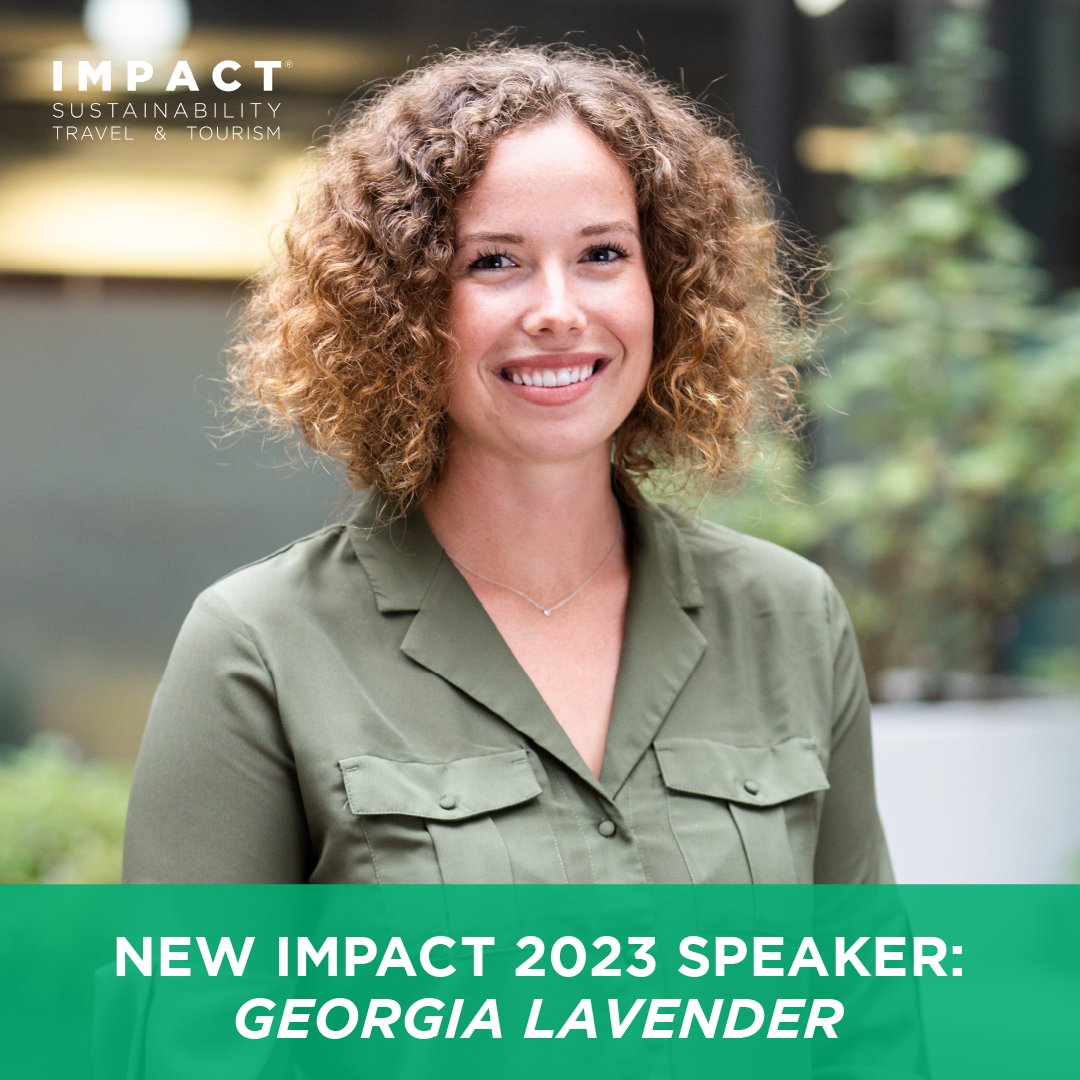 IMPACTnational's tweet photo. NEW SPEAKER! We're thrilled to welcome Georgia Lavender from Synergy Foundation as a speaker for IMPACT 2023!
Learn more about Georgia here: https://t.co/DhvdSTYcRz
#IMPACTnational #sustainabletourism #sustainability https://t.co/GsinWyzvUN