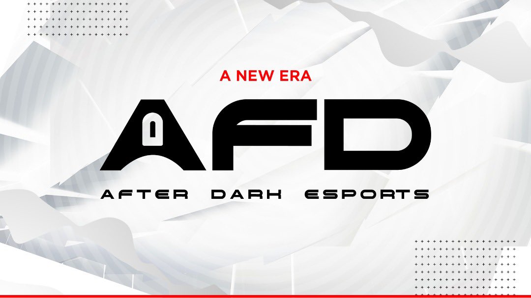 After 5 years of AFD, we thought it was time for something new…

We’re bringing a NEW ERA of AfterDark Esports and a NEW LOGO!Here what you can expect:

🏆NEW EVENTS
🎮 NEW GAMES
👕NEW MERCH
and much more!! 

We can’t wait to show you what this new era has in store 👀