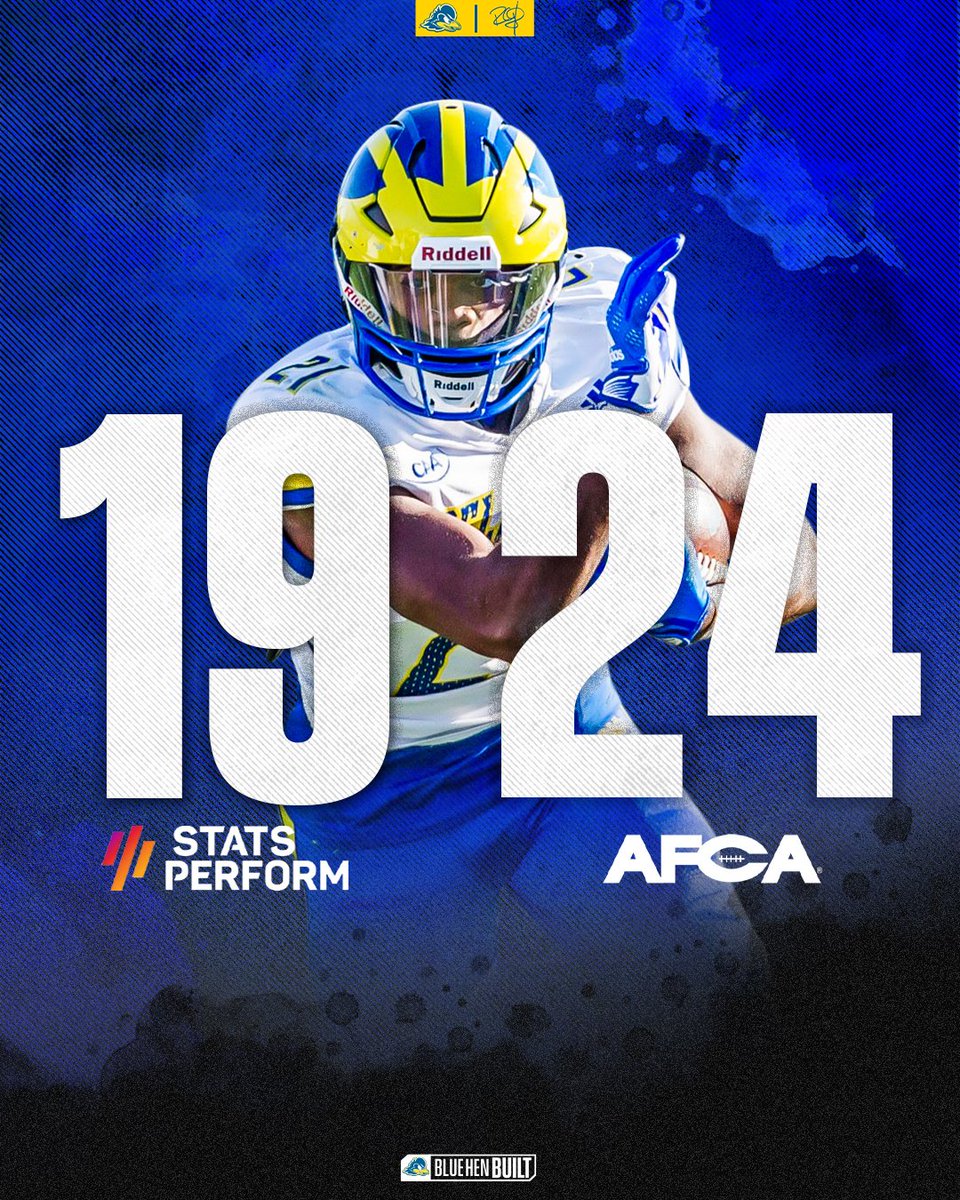 Delaware_FB's tweet photo. Present and accounted for in the final rankings📈

📰: https://t.co/x7cTVKfC0a https://t.co/wu3a3keZte