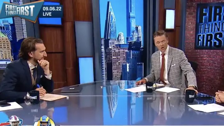 DavidDrury's tweet photo. I’m here to admit that @FTFonFS1 is the best sports TV show &amp; it’s not close.

Their formula:
1) Passionate analysis (@Chris_Broussard’s Cowboys F-game rant today cracked me up)
2) Insightful takes (@getnickwright may be a tad insufferable but he is a sports genius)

1/3 🧵 https://t.co/82Yzh9vt3D