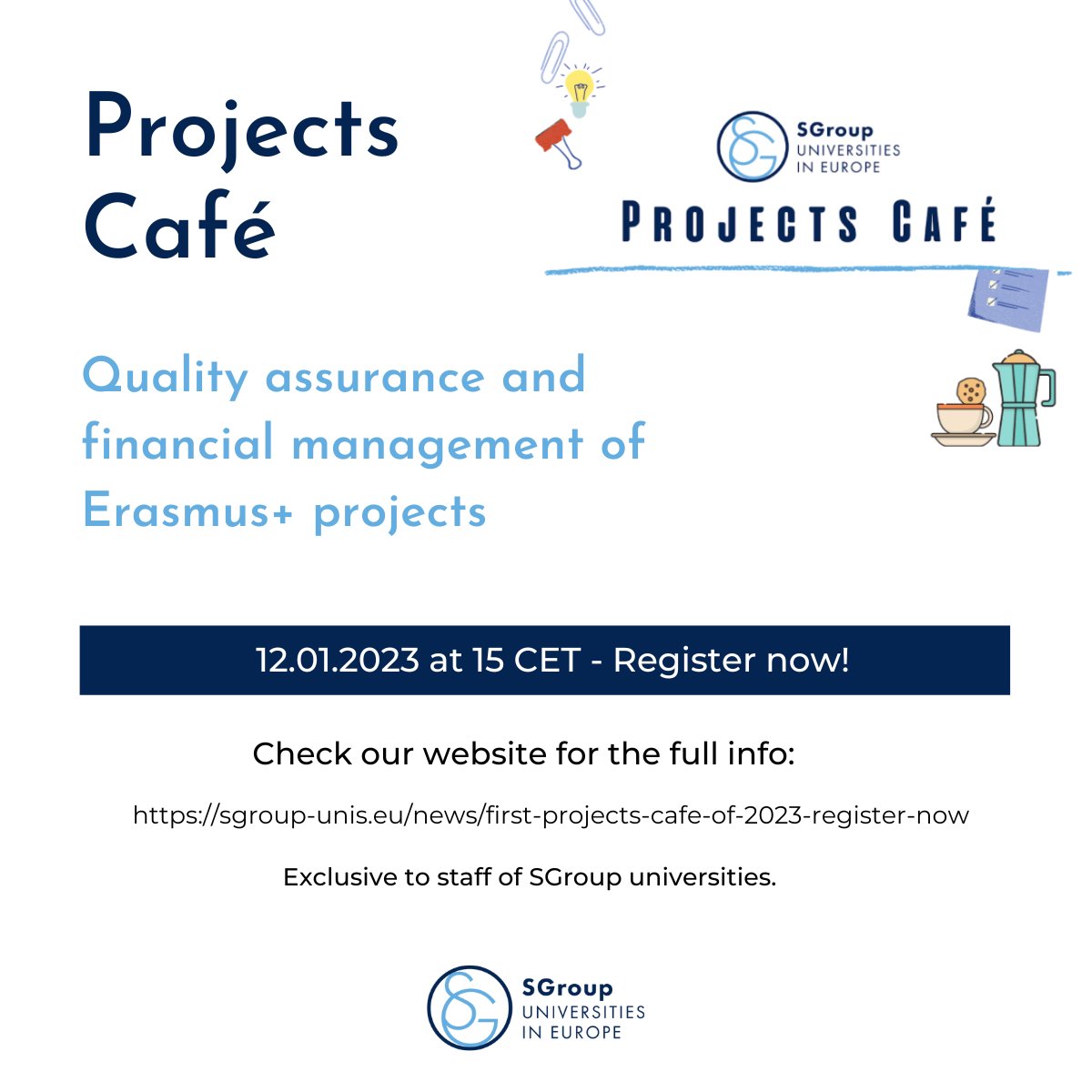 SGroup - Universities in Europe tweet media