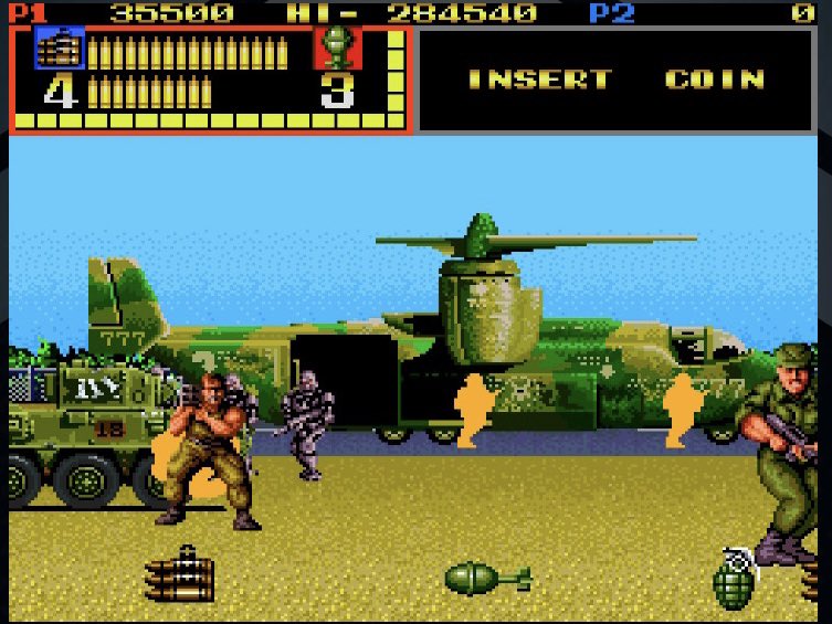 bitvivo's tweet photo. Operation Wolf creó escuela y #SNK publicó este arcade con una metralleta muy parecida al arcade de Taito #MechanizedAttack https://t.co/jR8BMsptTQ