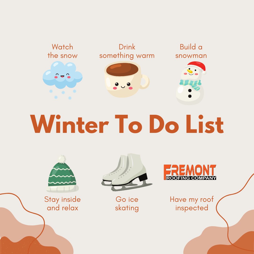 I'll bet you've done quite a few of these already, but we challenge you to do all of them before winter is over 😉

Give us a call at 402-727-9400!