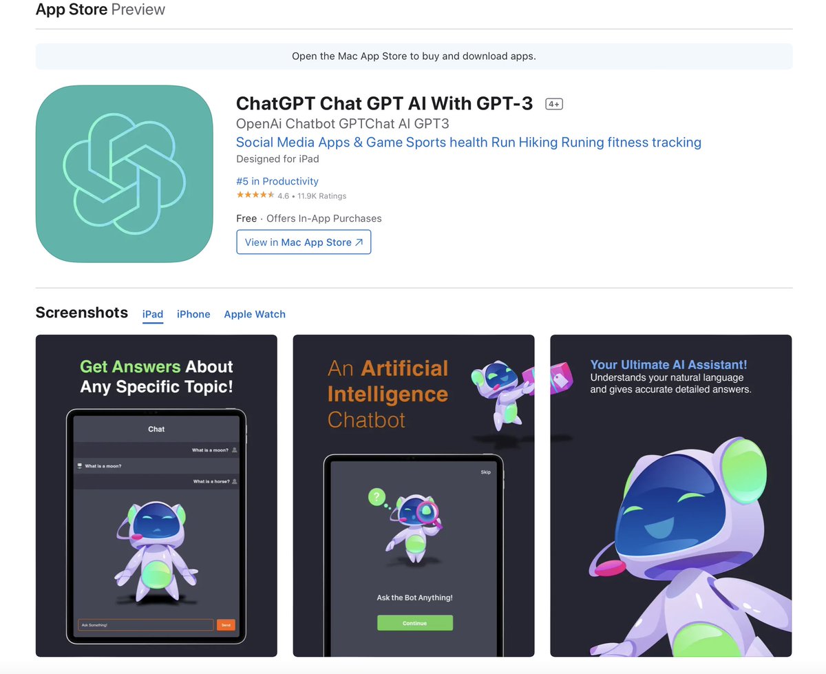 If Apple wants to show regulators that the App Store is a safe and trusted environment to warrant its monopoly on software on iPhone, this kind of stuff shouldn’t exist — let alone be topping the App Store charts. 

As a developer this makes me both mad and really sad.