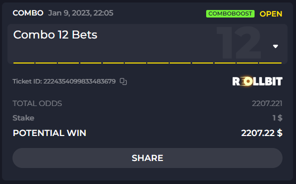 MontieCrypto's tweet photo. 💰$2207.22 Degen Parlay Giveaway💰

If this comes in I'll giveaway 5x $200 tips to people below📈

Drop your Rollbit usernames for a chance to win

https://t.co/3RC7JdUaQX https://t.co/gw8uhOxLxo