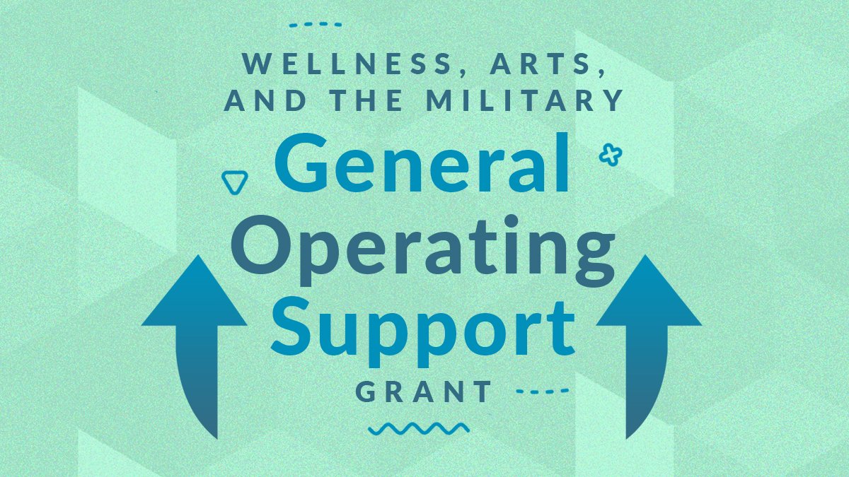 📣Now open! The WAM General Operating Support grant. This grant provides up to $75,000 to organizations that offer arts programs to #military connected individuals &amp; communities.

📆Deadline: Feb 20, 2023
👉🏽Apply: arts.wa.gov/wam-gos-grant/
#wellnessartsmilitary #WAM  #veteran