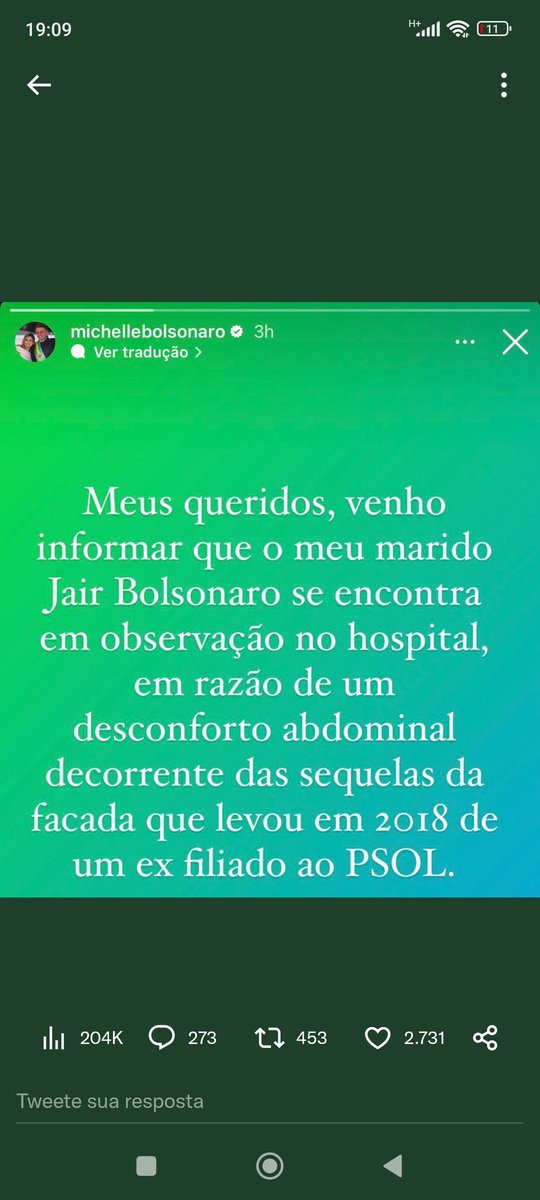 Oliveira13_L's tweet photo. O bolsonarismo vive da mentira e da alucinação coletiva.
Mais uma cortina de fumaça.
Biden extradita logo esse meliante.
#Brazil
#extraditabolsonaro
#BolsonaroExtradition https://t.co/XcbIdal7bq