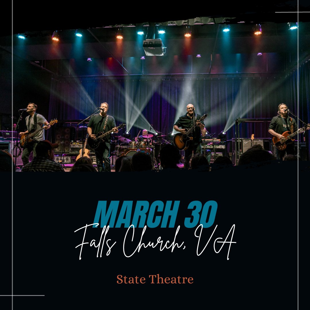 SisterHazelBand's tweet photo. LIVE in Falls Church on 3/30!
π@StateTheatreDC
π https://t.co/7baf6ivsSa
#sisterhazelontour #fallschurch #livemusic #statetheatreDC https://t.co/weKwmL4O4K