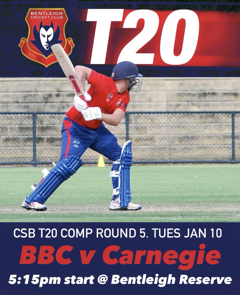 Bentleigh CC tweet media