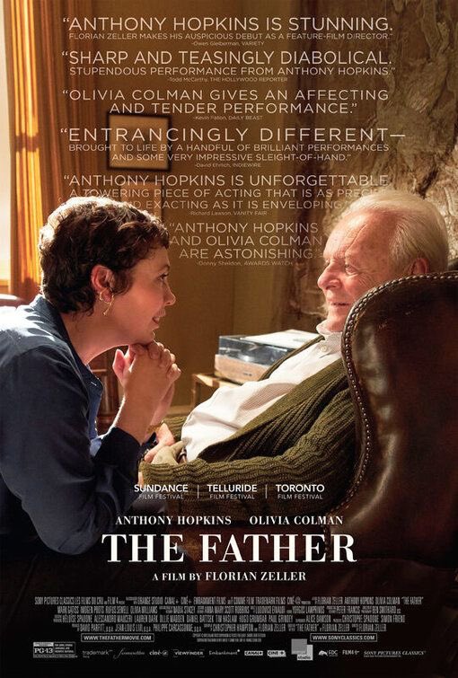 Ielit_'s tweet photo. The Father (2020) sin duda es una película cruda que no pretende hacerte sentir bien. 

Su falta de empatía hacia el espectador nos brinda una cruda y dolorosa hora y media. La estructura de la película es original y fresca, al igual que su guión. 

Diferente sin ser pretenciosa. https://t.co/NVMnHdWjlp