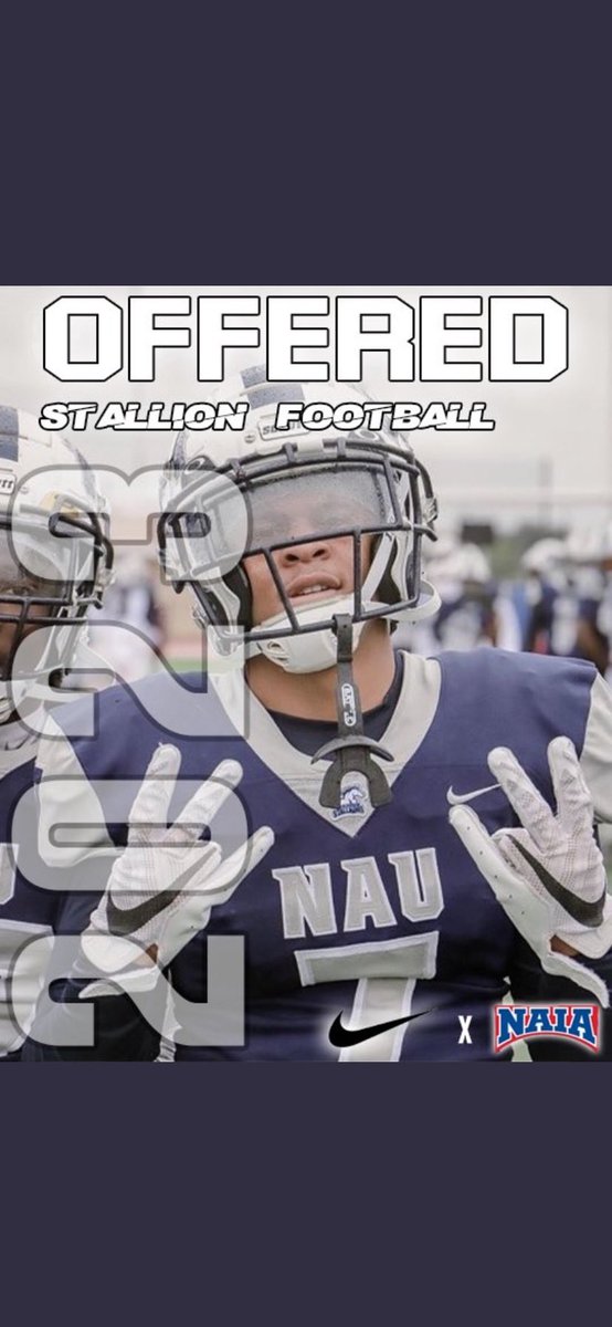 datsBigE's tweet photo. Blessed to receive an offer from NAU ⁦@Gifted_22⁩ ⁦@coachjohnking⁩ https://t.co/rpGj6xStXd