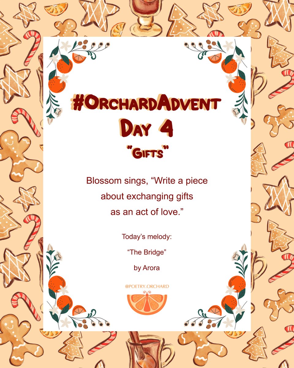 🧵 Poetry Orchard's December Prompts 1/3
#Prompts #WritingPrompts #PoetryPrompts #Poetry #PoetryCommunity