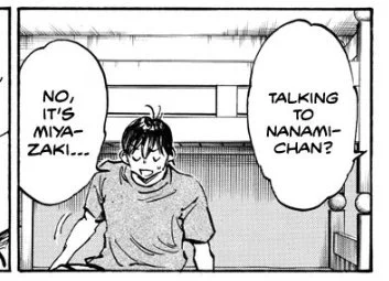 NANAMI AS IN??? THE BEST GIRL NANAMI?? YUKI BE MENTIONING THEM TALKING ON THE PHONE AS IF ITS A REGULAR THING??? THEY ARE DATING RIGHT THEY HAVE TO BE OH MY GOD IM LITERALLY ON THE CLOUDS RN 