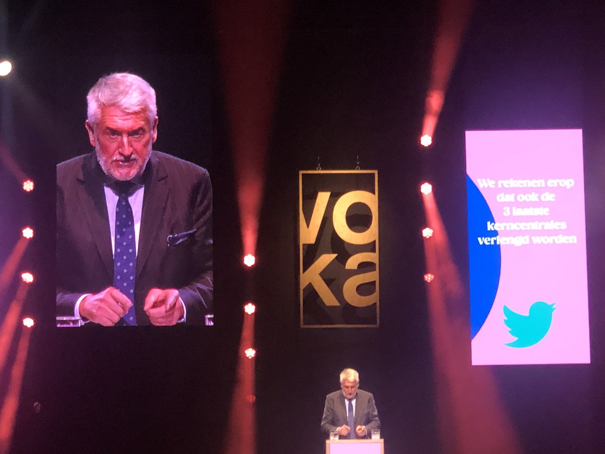 FaQuix's tweet image. #Kernenergie ‘We rekenen er op dat ook de 3 overige kerncentrales verlengd worden’ Rudy Provoost, voorzitter @vokavzw op nieuwjaarsevent in #bozar #voka2023