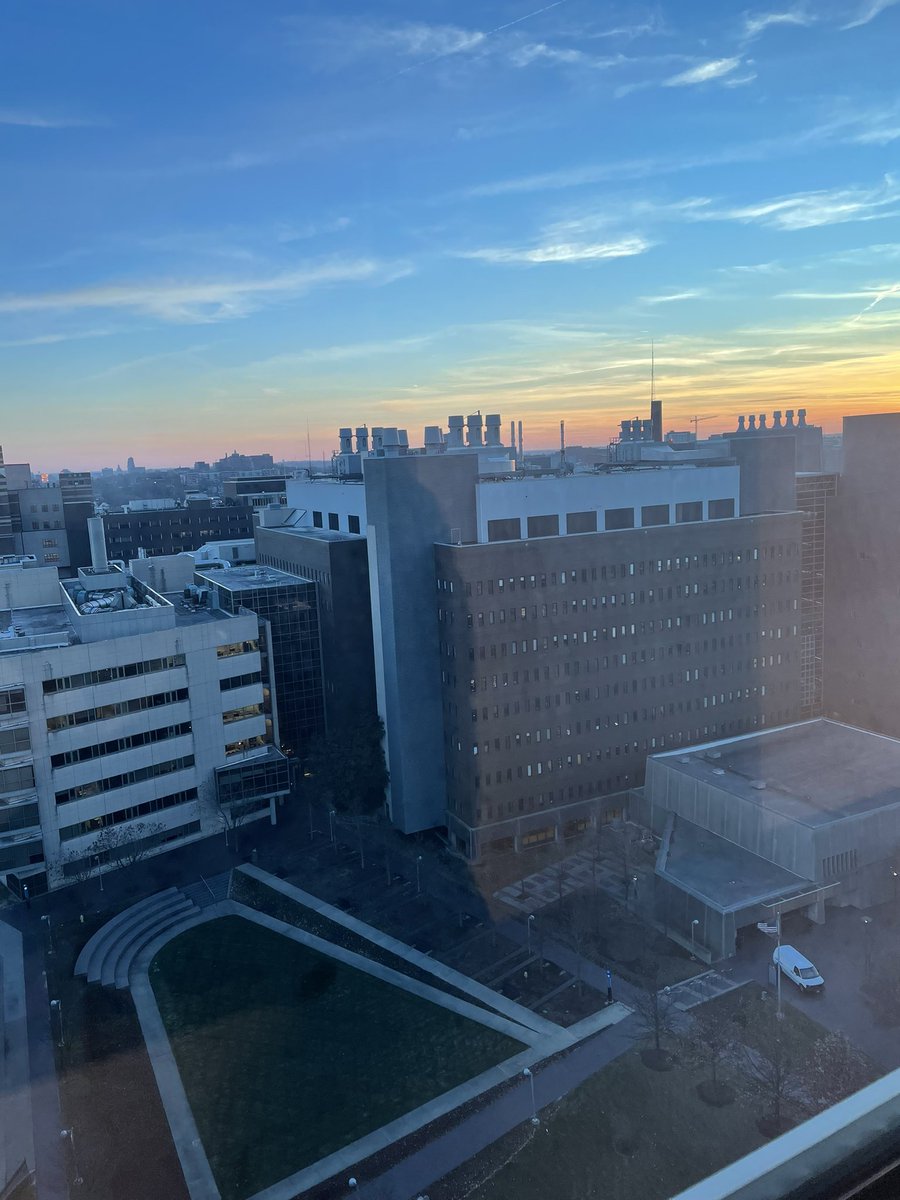 Beautiful sunset from our offices!