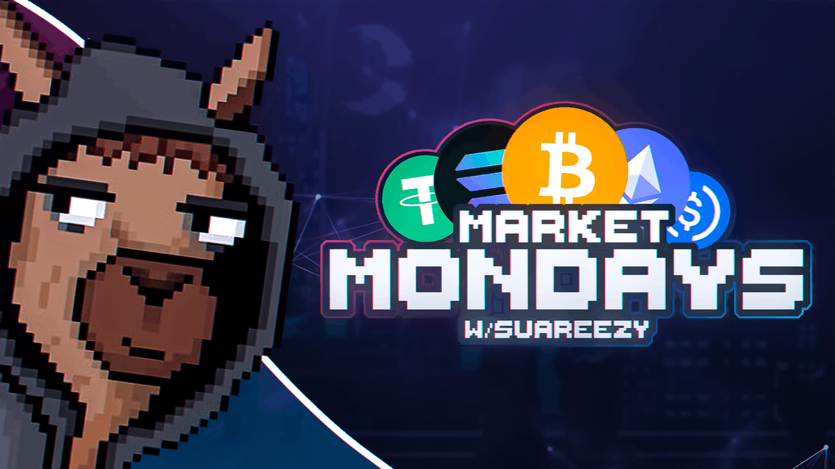 Monday wouldn't be complete without a little crypto talk.

Join <a href="/darkpools/"></a> in a new edition of Market Mondays where he breaks down what's been happening with $BTC and $ETH!

Check it out here: youtu.be/O_To5z_9Ks0