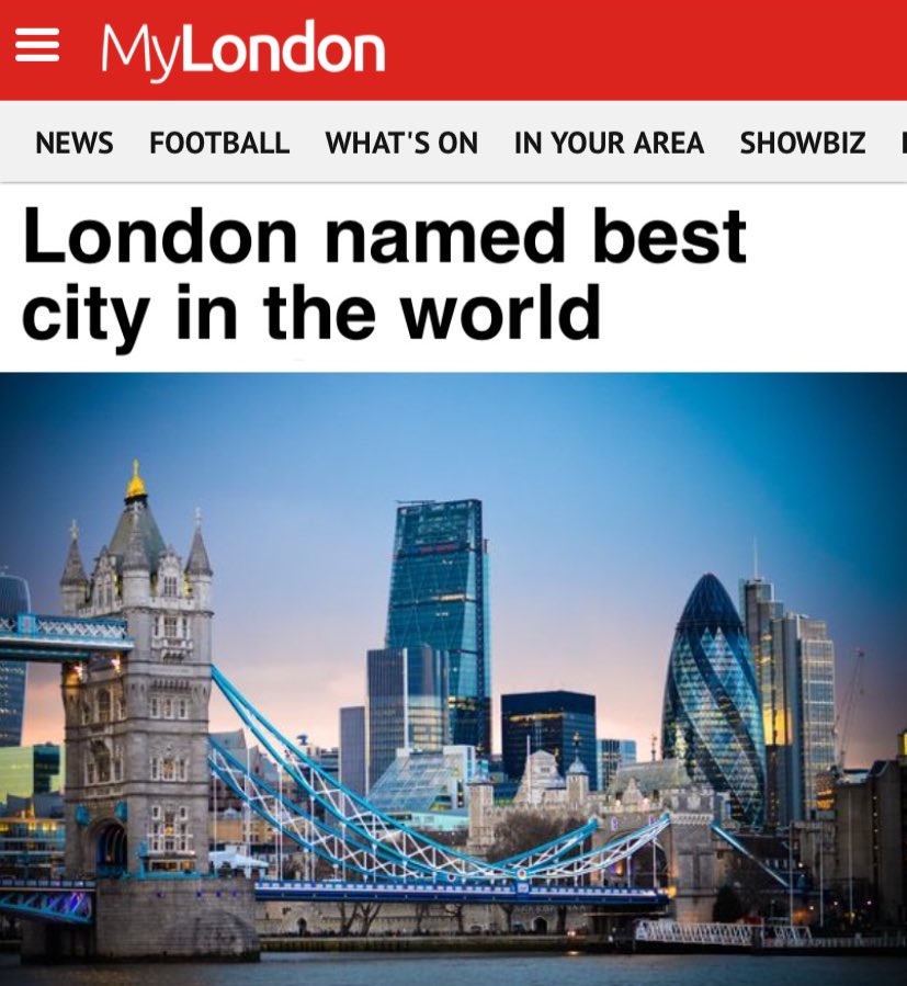 As voted by Londoners.