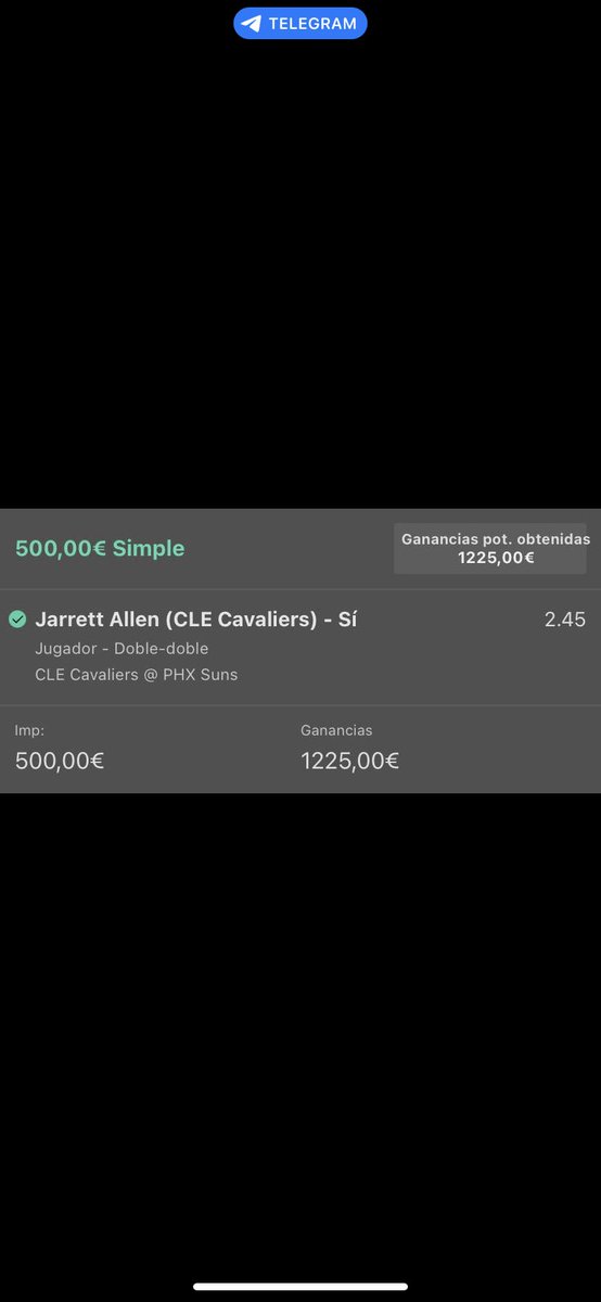 OVERPICKS_'s tweet photo. Pero que esta pasando por el premium!!!🚀

Vaya principio de añooooooo🔥☘️💰

Verde verde y verdeeeee que alguien nos pareeeee🔥

Vaya maquina de hacer dinero

11 verdes seguidos✅✅✅ #bets #pick #Apuestas #Pronostico #nba #verde https://t.co/MXPHdJFQhs