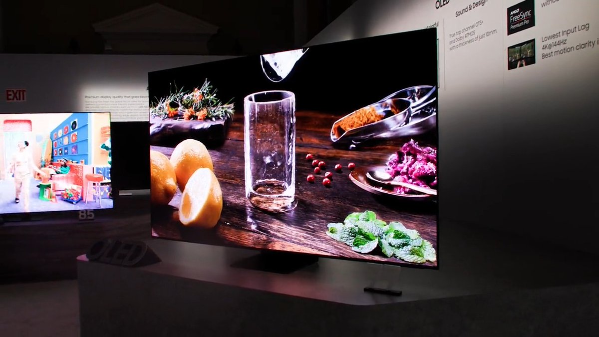 The Verge on Twitter "The best TV at CES2023 was Samsung’s 77inch